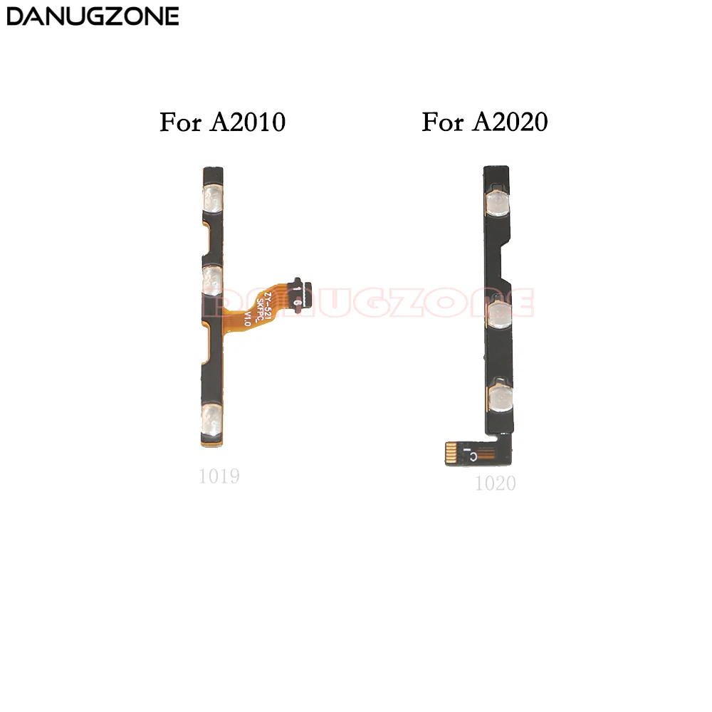 10 шт./лот для Lenovo A2010 A2580 A2860 / Vibe C A2020 A2020a40 Кнопка питания переключатель и громкость
