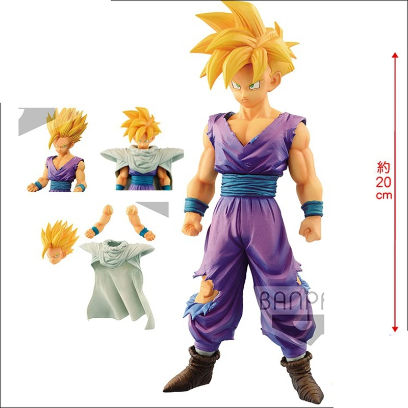 WSTXBD Оригинал Banpresto Dragon Ball Z DBZ Grandista ROS GROS SSJ Gohan Фигурка Игрушки фигурки кукол
