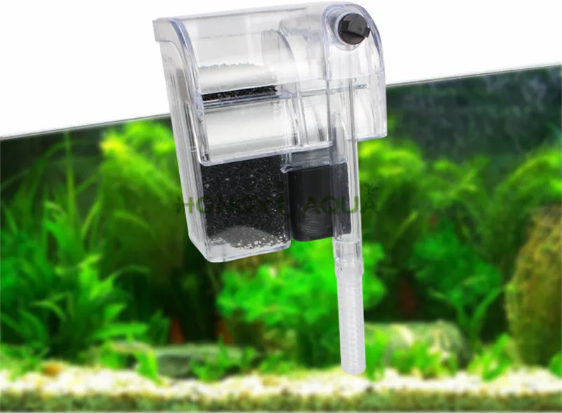 

Fish tank filter Three-in-one wall-mounted silent waterfall pump External small grass tank filter aeration Aquarium supplies