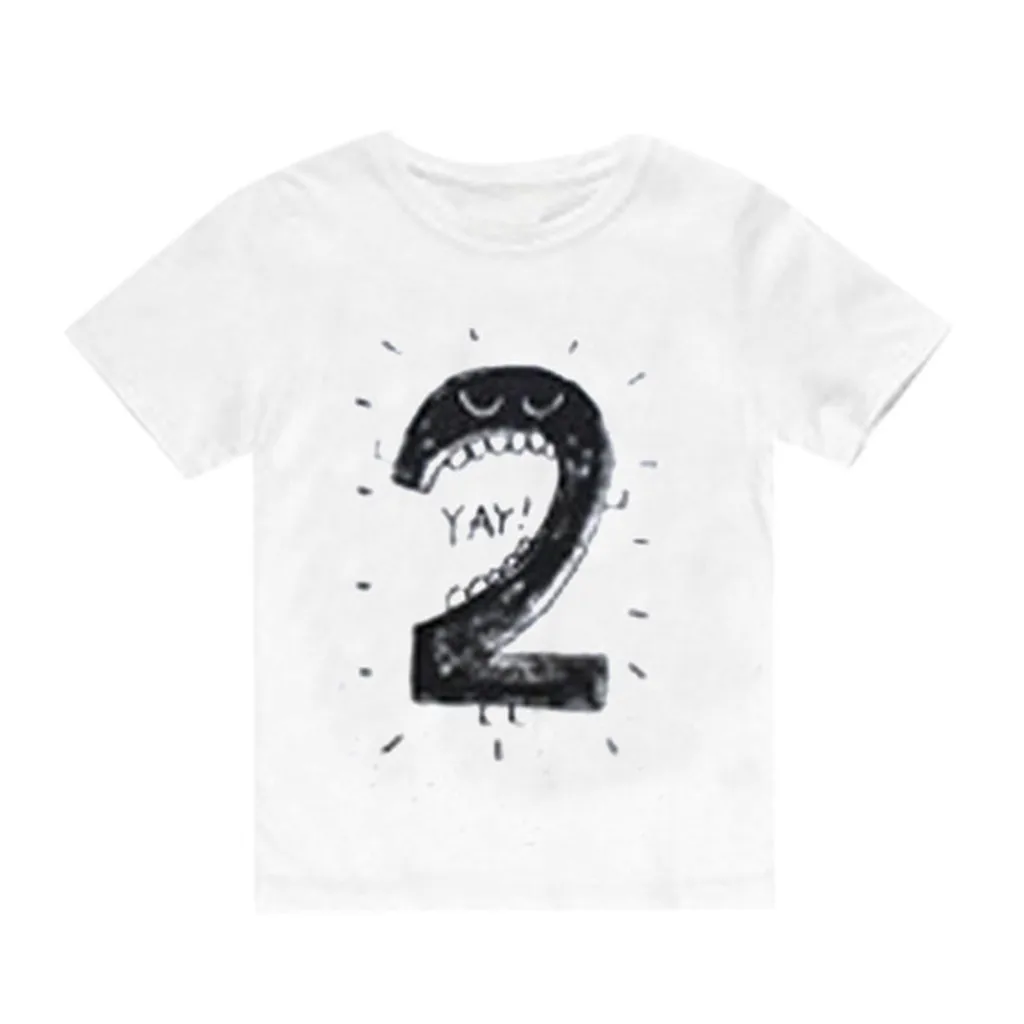 Perimedes/Летняя футболка для малышей Топы Одежда новорожденных Детская с короткими