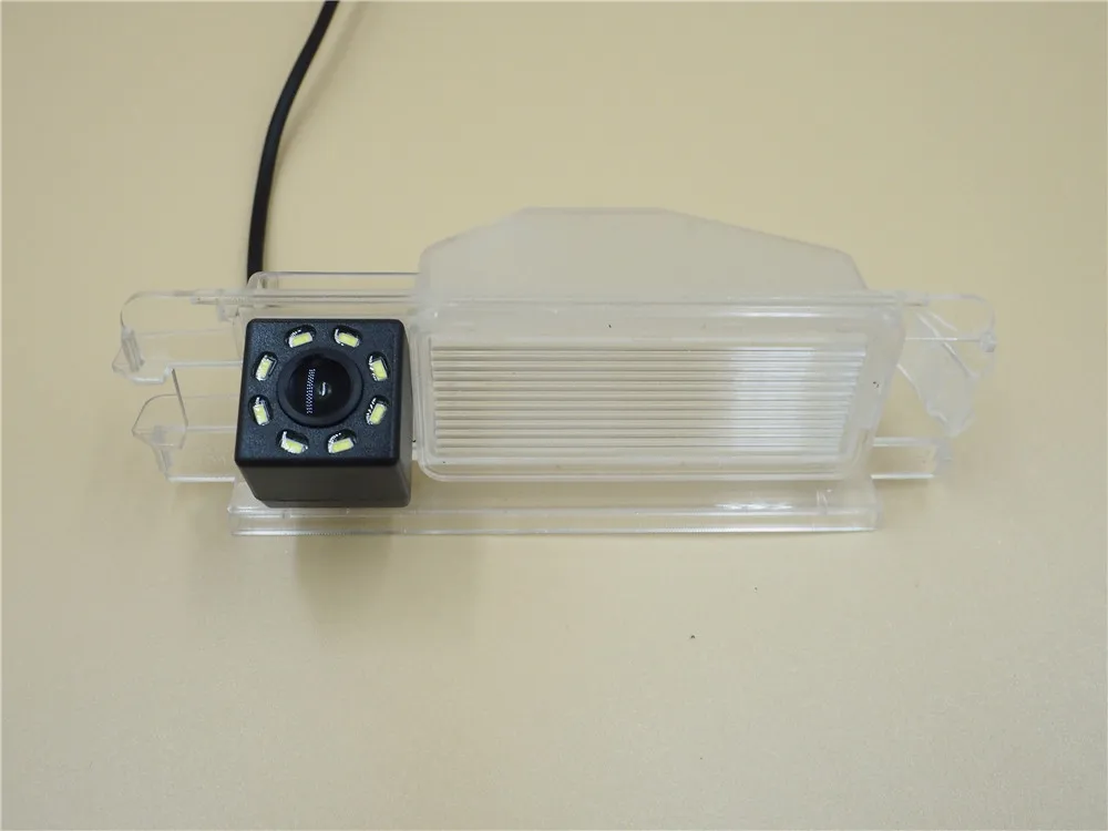 170 градусов объектив 8 светодиодов Автомобильная фотокамера заднего вида для 2013