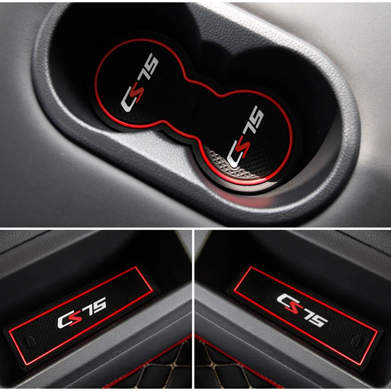 Автомобильные аксессуары для Changan CS75 2018 2019 Подставка под дверные ворота коврик