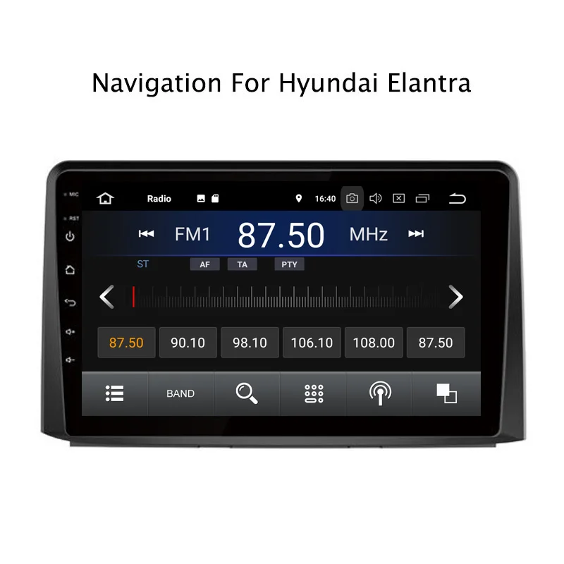 9 &quot2G ram 16G rom Android 8 1 автомобильный DVD мультимедийный плеер для hyundai Celesta Elantra 2017 gps