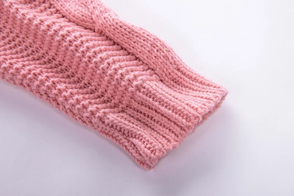 Autumn Winter coat sweater cardigan Wild thick stick needle twist loose knitted lazy women's jacket |