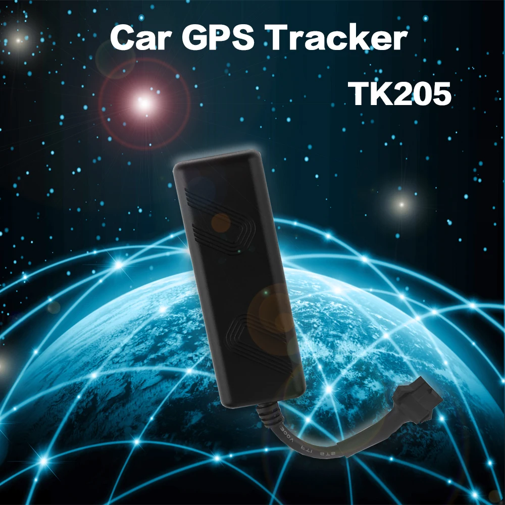 TK205 автомобильный мотоцикл электрический автомобиль GPS локатор трекер