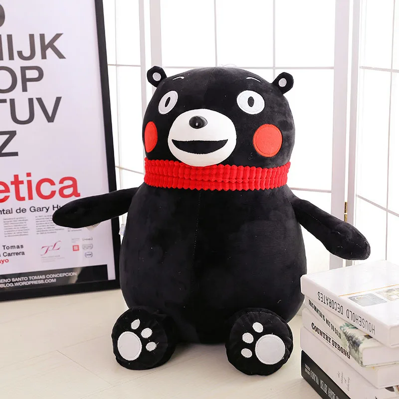 Kumamon персонаж японский медведь плюшевая игрушка детский подарок милая мягкая подушка кукла в провинции Xiongben для детей/малышей/взрослых подарки 4,9