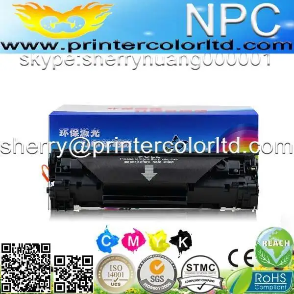 Тонер для HP 285A Bk лазерный тонер картридж керамический Canon CRG 725 525 925 LBP 6000 MF 3010 (1600