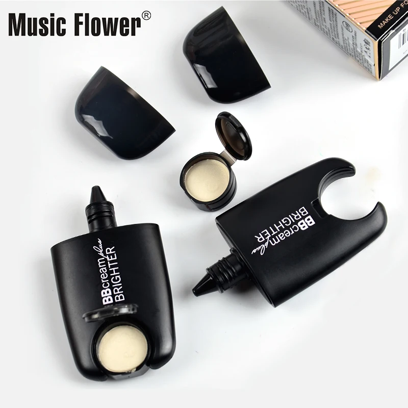 Музыкальный цветок 3 цвета пуховка для пудры консилер Солнцезащитный макияж