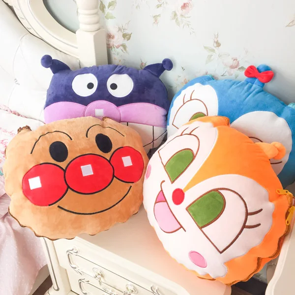 Игрушек! Q Плюшевые игрушки мультфильм anpanman Baikinman кондиционер одеяло творческий