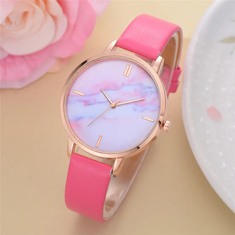 Женские кварцевые часы аналоговые в ретро стиле повседневные женские reloj mujer 10 # -