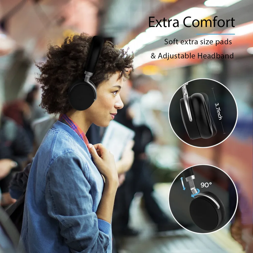 CRDC AptX низкая Задержка/Aptx LL Bluetooth 5 0 наушники ANC Беспроводная гарнитура с активным
