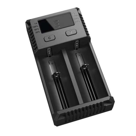 

Новое универсальное зарядное устройство Nitecore Intellicharger i2 16340 CR123A 10440 AA AAA 14500 18650, 26650, 22650, 17670, li-ion/NiMH