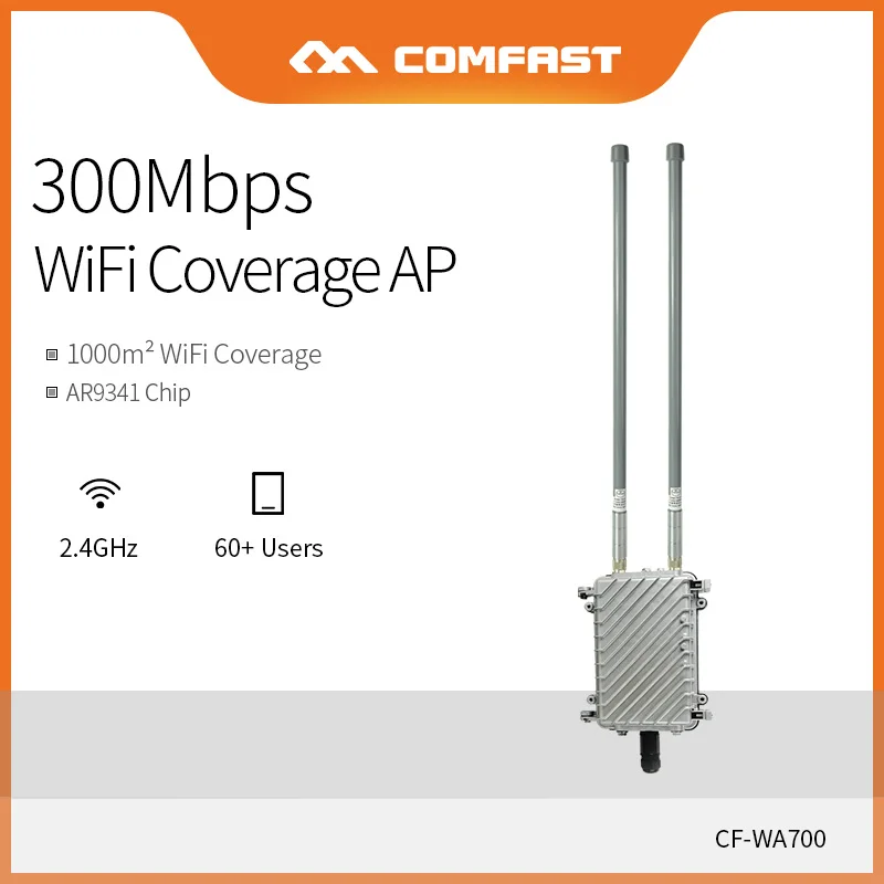 Высокомощный уличный маршрутизатор Comfast AP мощностью 500 Вт инженерный усилитель