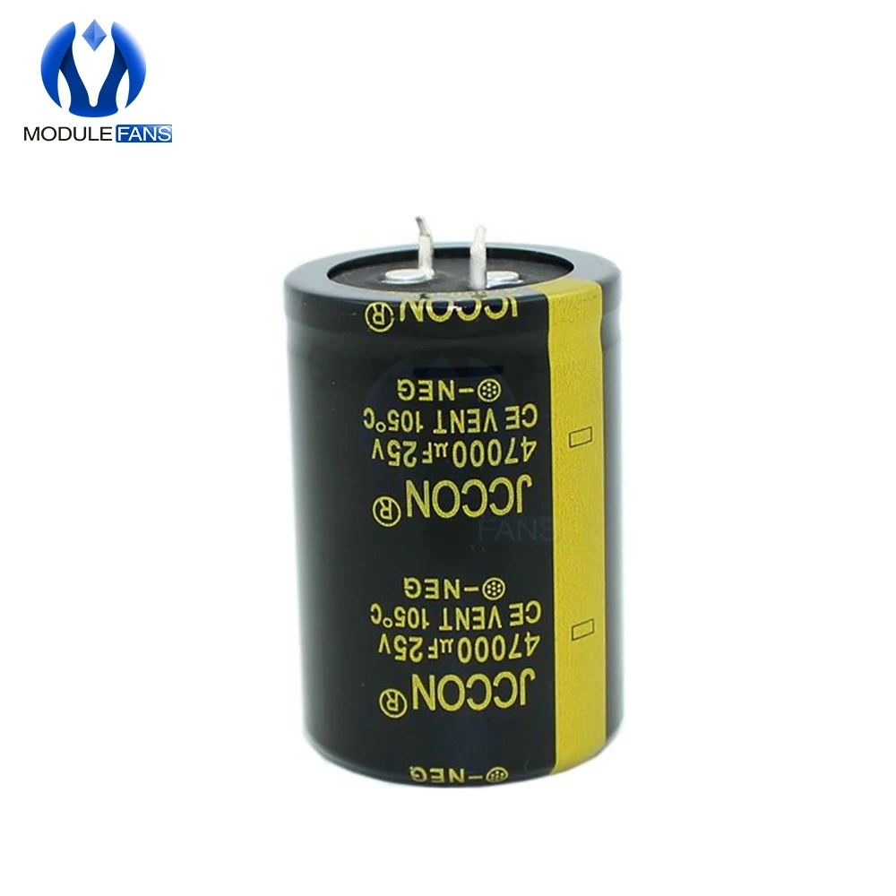 25V 47000 мкФ 35X50mm 35x50 алюминиевый электролитический конденсатор высокая частота низкое сопротивление 35*50mm 35*50mm Diy Электронный