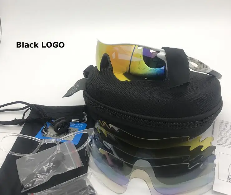 5 lens Polarized Солнцезащитные очки для велоспорта, поляризационные, для шоссейного велосипеда, солнцезащитные очки, 5 линз, для улицы, для горного спорта, для бега, для верховой езды, очки для велосипеда, Oculos - Цвет: 5 lens Polarized