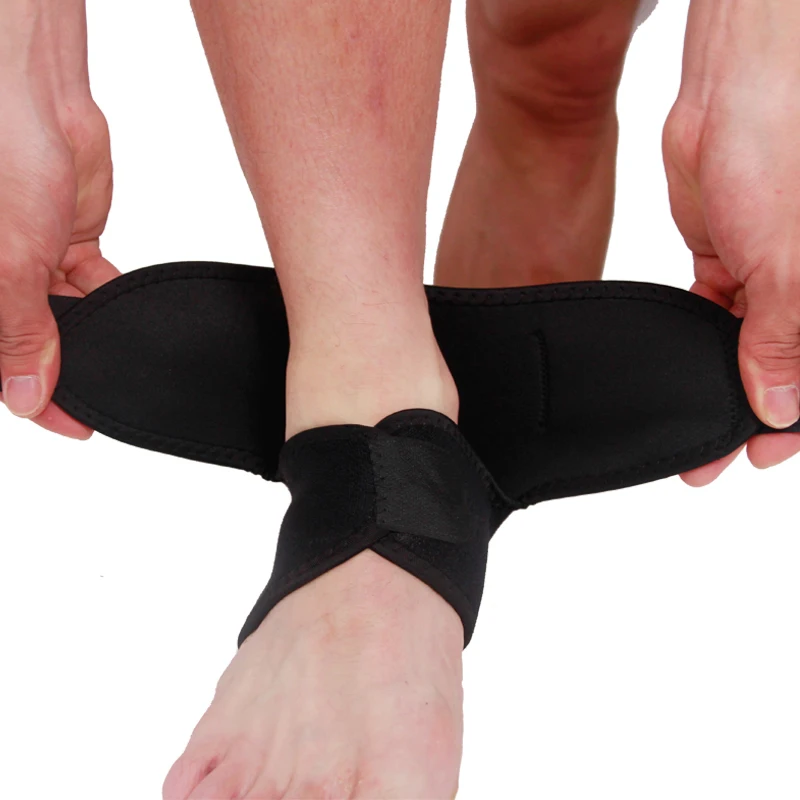 Ourpgone Открытый лодыжки эластичная поддержка ног компрессионный ремешок Achilles