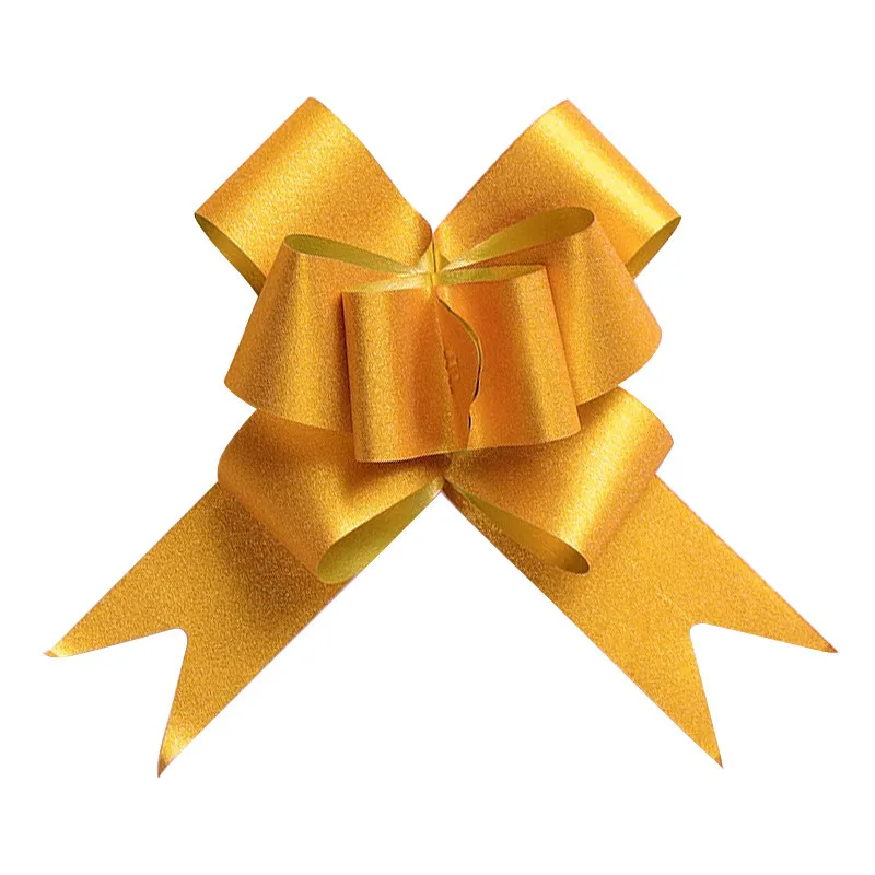 10pcs/pack DIY Pull Flower Ribbons Gift Wrapping Happy New Year Wedding Birthday Party Supplies Home Decoration | Дом и сад