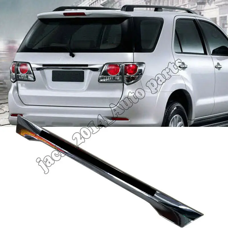 Хромированная лента для отделки задней двери ABS 1 шт./компл. подходит Toyota Fortuner 2012