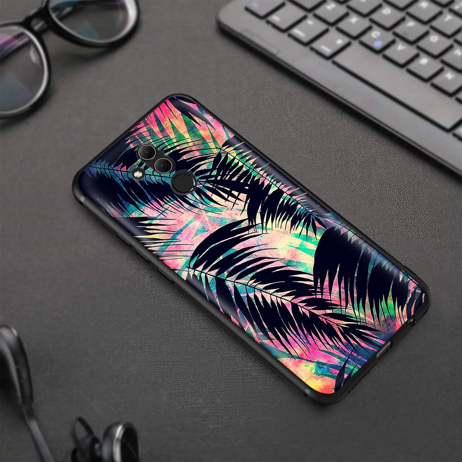 Чехол Lavaza с электрическим гибискусом и цветами для Huawei P30 P20 P10 P9 P8 Mate 20 10 Pro Lite P Smart
