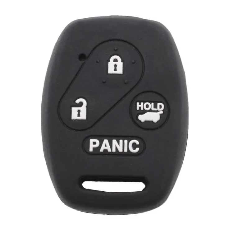 10pcs Factory Price silicone key case cover smart car keys covers for Honda 3 Button 2003-2012 Accord CRV Civic FIT Pilot | Автомобили и