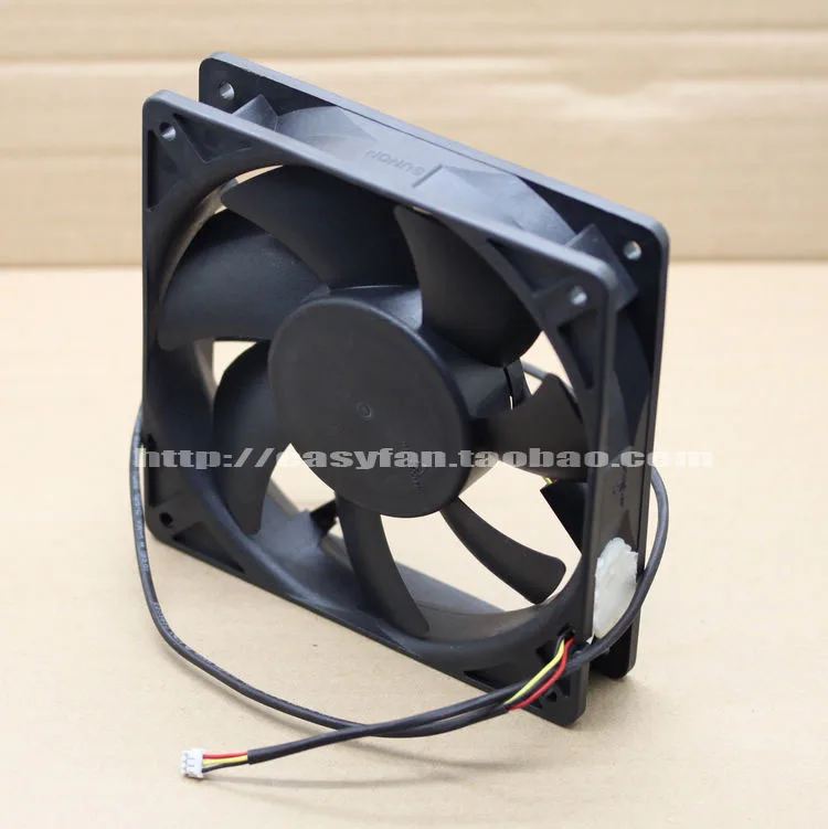 

New original SUNON KDE1212PTB2 12025 12V 2.6W 12CM stop alarm signal 3-wire projector fan