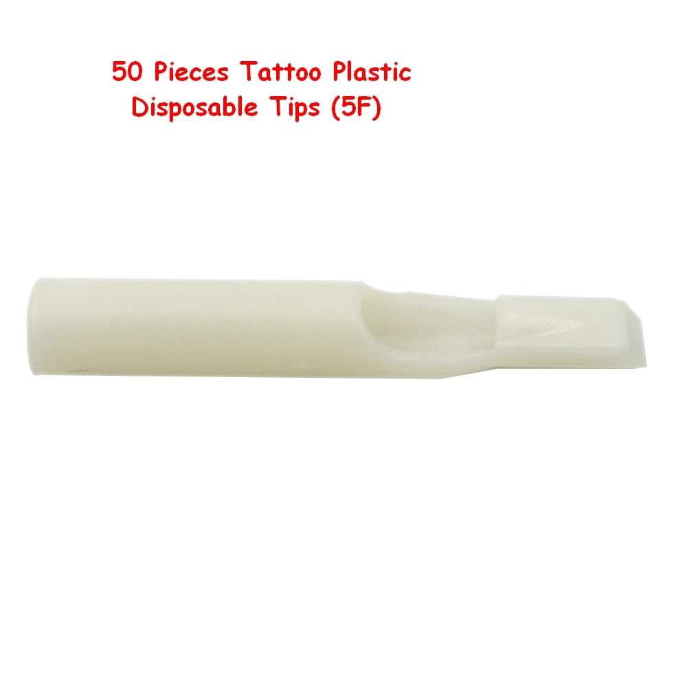 Стерильные белые одноразовые кончики татуировки стерильные Ассорти пластиковые