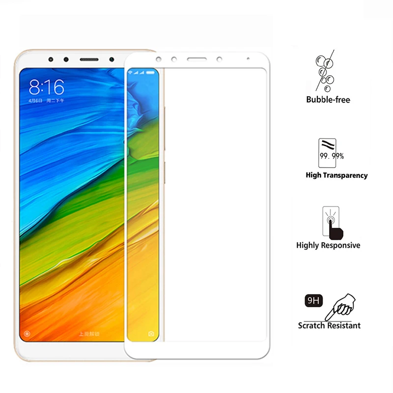 Никотд для Xiaomi Redmi 5 Plus стекло Redmi5 защита экрана полное покрытие Защитная пленка