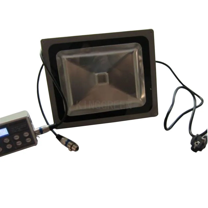 

2X DMX512 60W colors Changing led floodlight full color outdoor IP68 led floodlight express free shipping