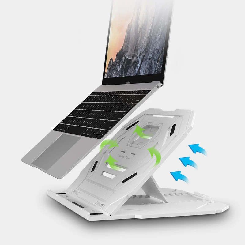 Регулируемая Складная подставка для ноутбука держатель Macbook Lenovo Asus HP Dell