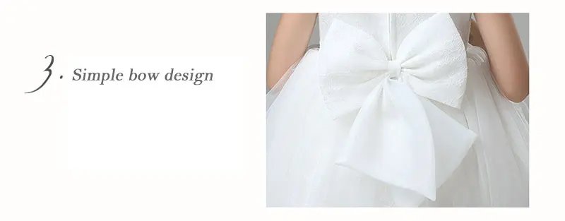 KICCOLY 2018 Summer Flower Girls Dress White Wedding Pageant Bridesmaid Gown Princess Party Tutu Dresses Kids Clothes 1-14T | Детская