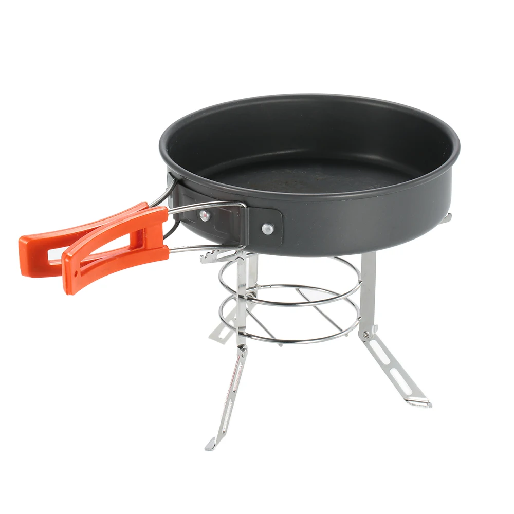 Портативная подставка для плиты кемпинга складная стойка из нержавеющей стали