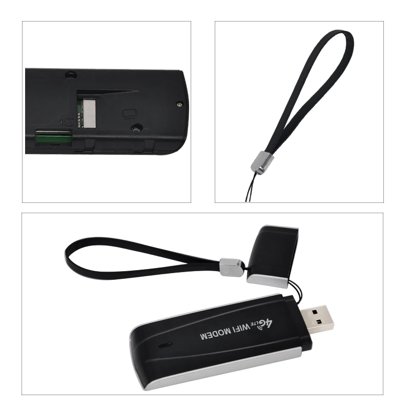 Разблокированный 4G LTE USB WiFi модем роутер 3g Wifi роутер сетевой адаптер ключ с слотом для sim-карты Мобильная Wifi точка доступа