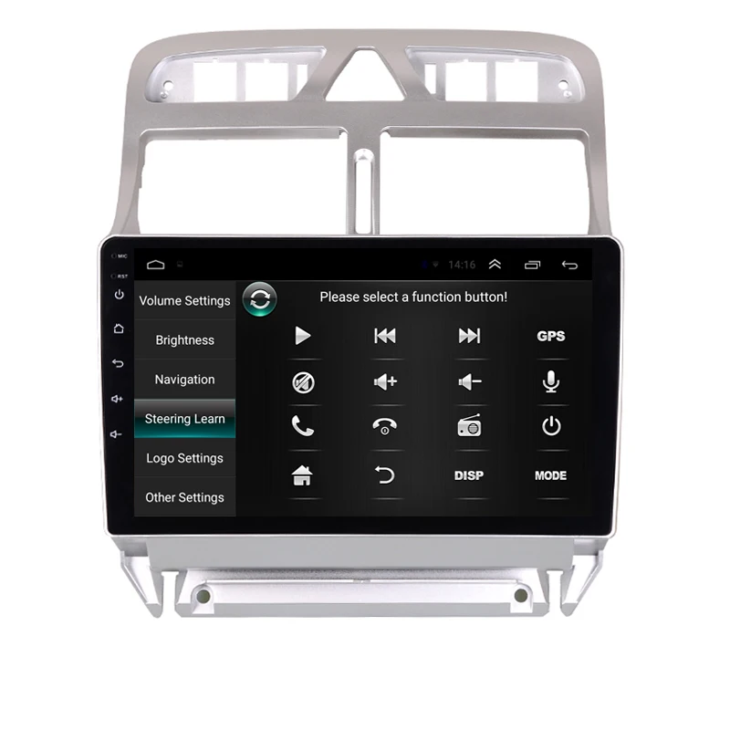 " 2.5D ips Android 8,1 Автомобильный мультимедийный dvd-плеер gps для peugeot 307 2006-2010 2011 2013 аудио автомобиля Радио Стерео навигацией, Wi-Fi