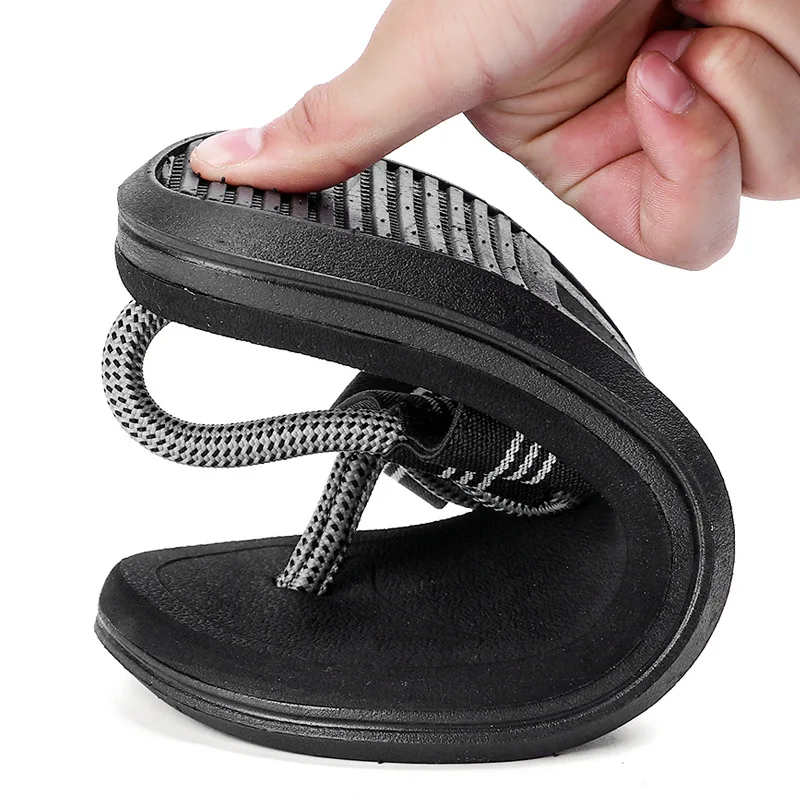 Fashion Man Beach Sandals Summer Gladiator Men's Outdoor Shoes Roman Men Casual Flip Flops slippers Couple 36-45 | Обувь