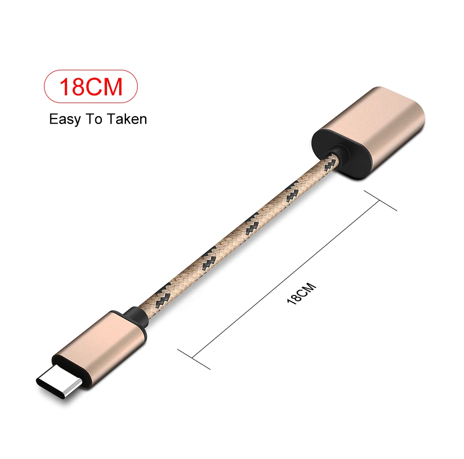 OTG Type C к USB 3 0 адаптер Быстрая зарядка зарядное устройство кабель для передачи