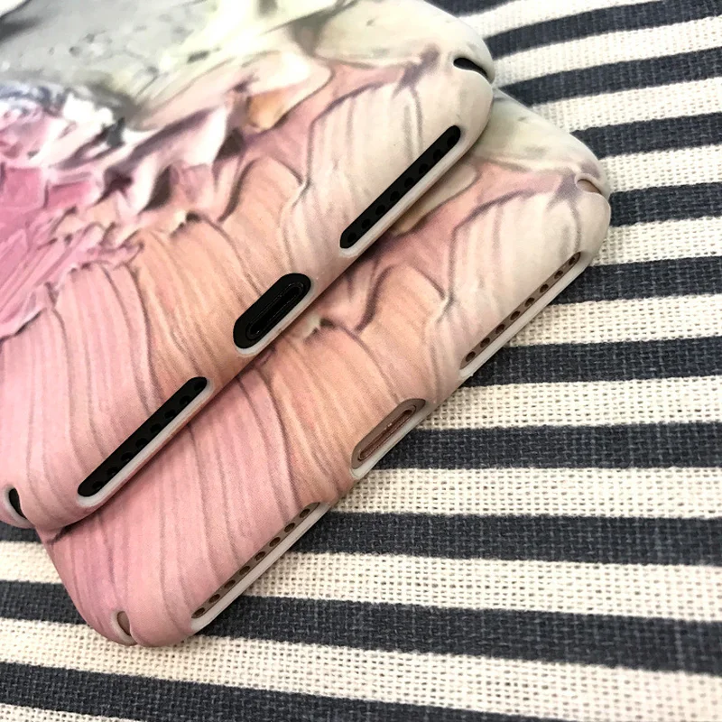 Japanese and Korean Fresh Art Phone Case for IPhone X 6 XS 6S 7 8 XR MAX Plus Matte Back Cover |