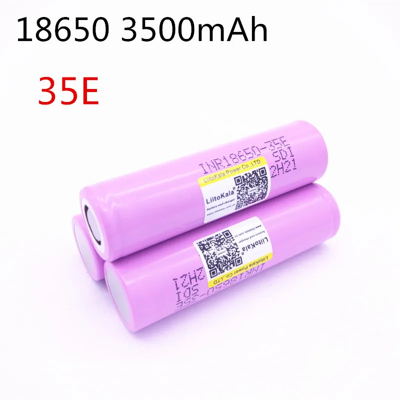 Литий-ионный аккумулятор liitokala 3500 мАч 18650 в 2 шт. | Электроника
