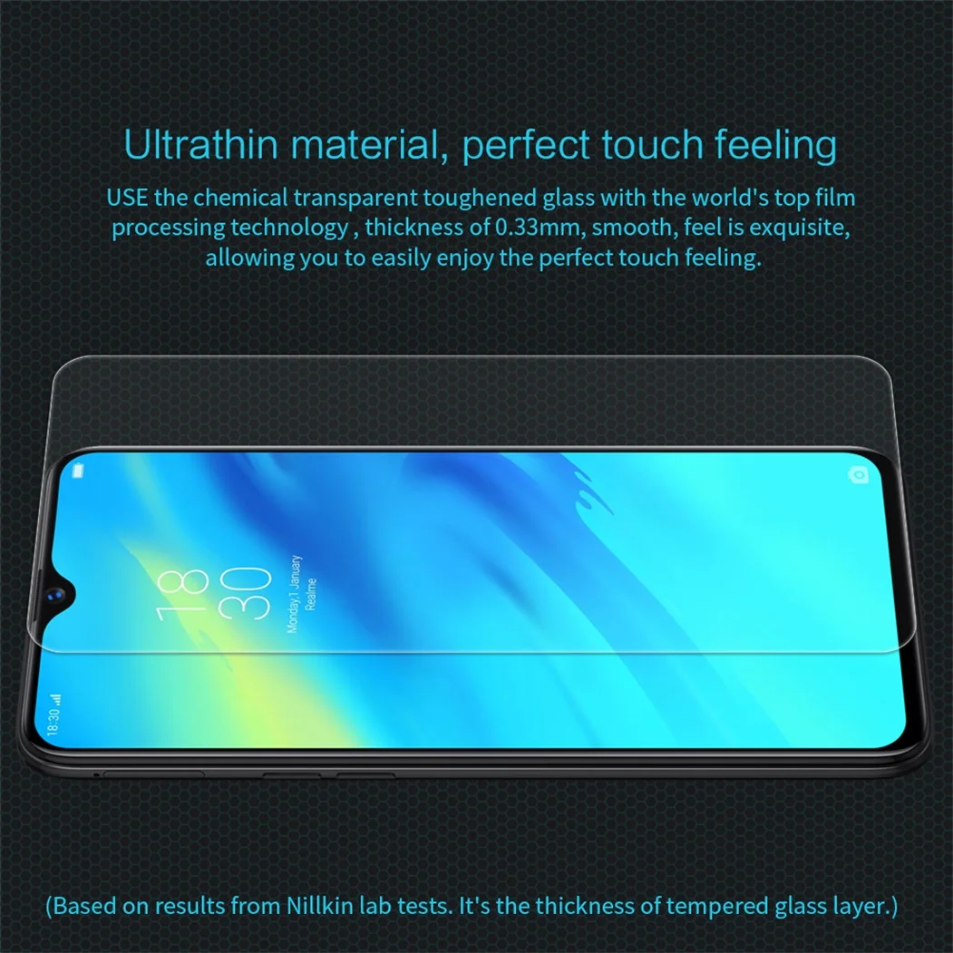 Протектор экрана для OPPO Realme 3 Pro 5 Pro Закаленное стекло пленка Nillkin Amazing H 0,33 мм анти-Защитное стекло для Realme5 Pro