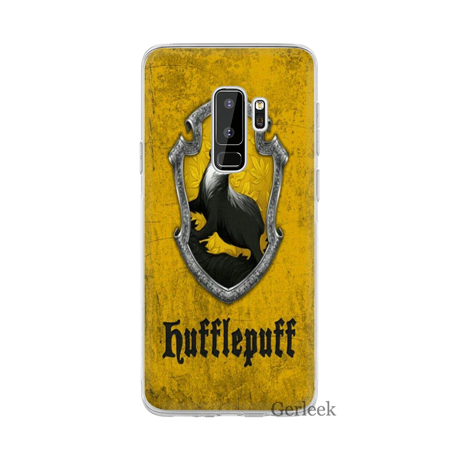 Чехол для телефона Desxz Samsung Galaxy M10 M20 M30 A7 A9 A10 A30 A40 A50 A70 Hogwarts Hufflepuff | Мобильные