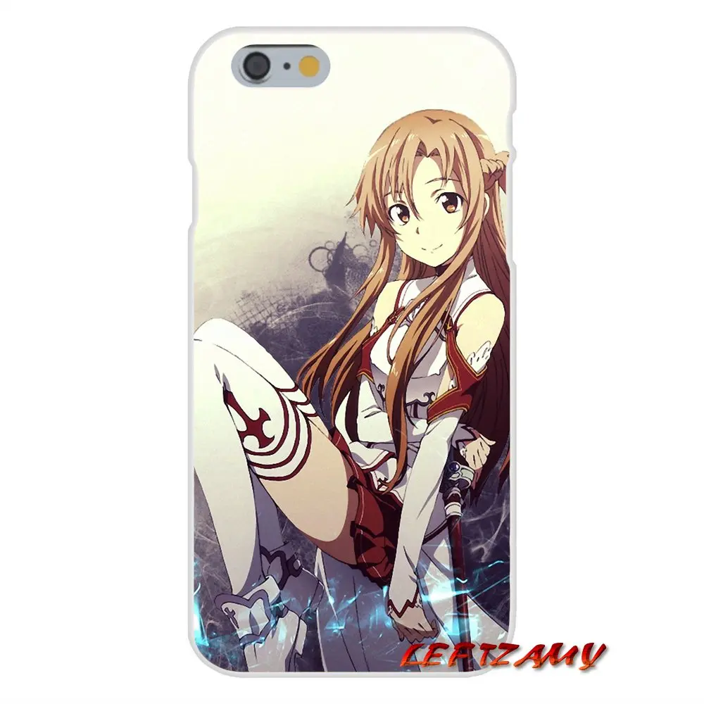 Sword Art Online SAO Anime Manga для iPhone X XR XS MAX 4 4S 5 5S 5C SE 6 6S 7 8 Plus ipod touch аксессуары чехол