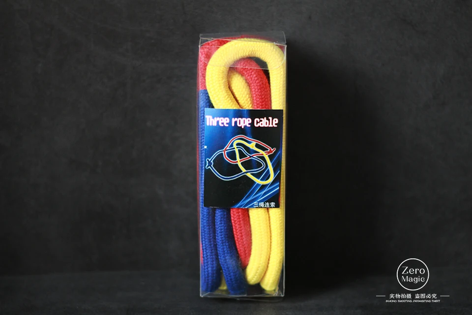 Супер соединительные канаты (1 25 м) тройной трос Волшебные трюки маг крупным