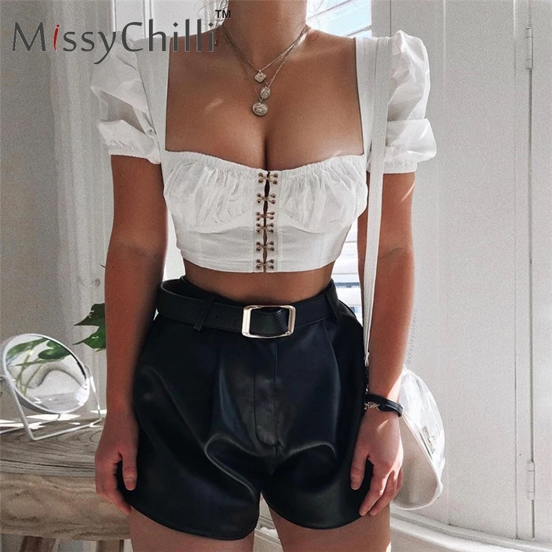 MissyChilli, сексуальные, белые, черные, вечерние, короткий топ, женский, готический, летний, пляжный, майка, женский, для фитнеса, летний, короткий рукав, топы, фестиваль