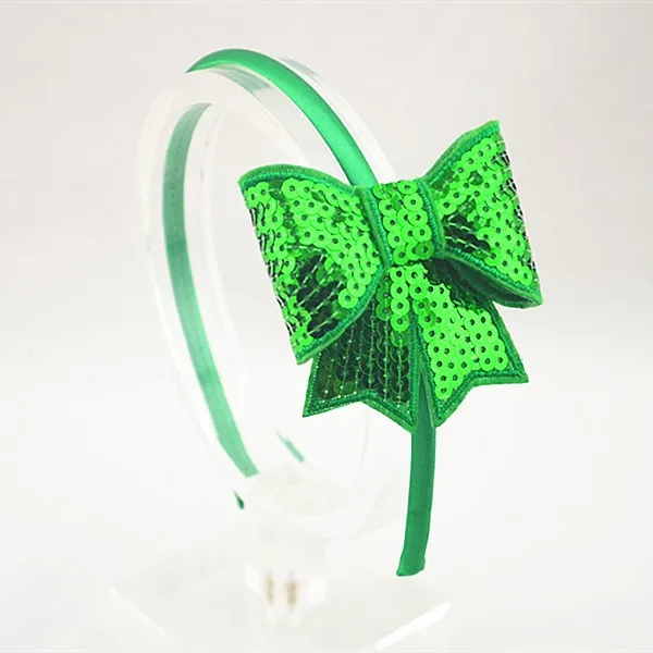 1-10110 Solid colors beautiful Bows Baby Girls Hairbands headbands children hoop hair accessories boutique headwear Tiara 1pcs | Аксессуары