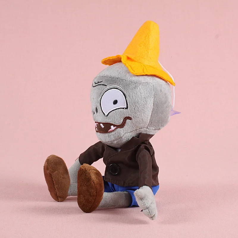 Горячая Распродажа 30 см с изображением героев Plants vs Zombies CONEHEAD плюшевый зомби
