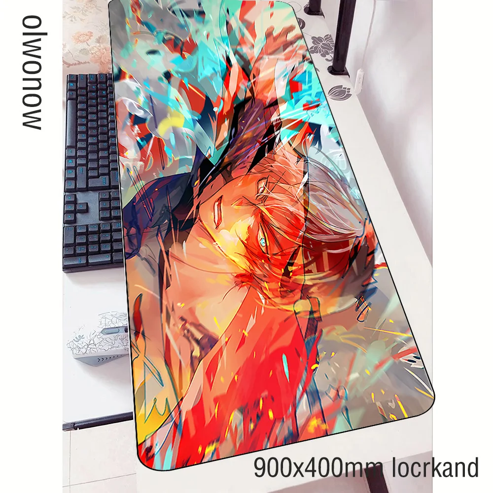 my hero academia padmouse 900x400x3mm gaming mousepad game Birthday mouse pad gamer computer desk gel mat notbook mousemat pc | Компьютеры