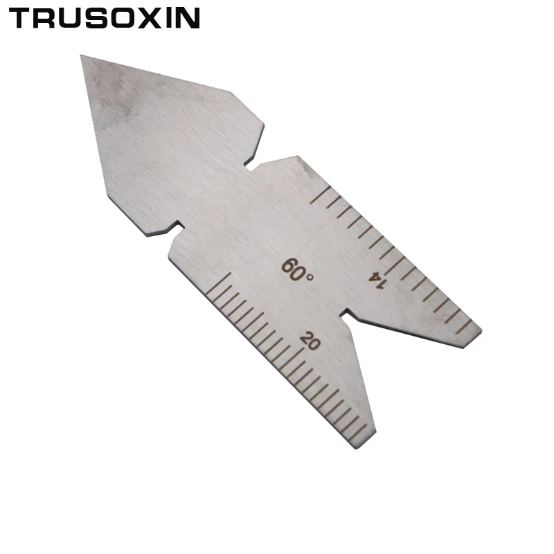 

Welding Tools Welding Rule Rib Gauge 60 Angle Welding gauge Center Gauge CENTER Gauge Whit Worth 60 Degree Metric Screw Thread