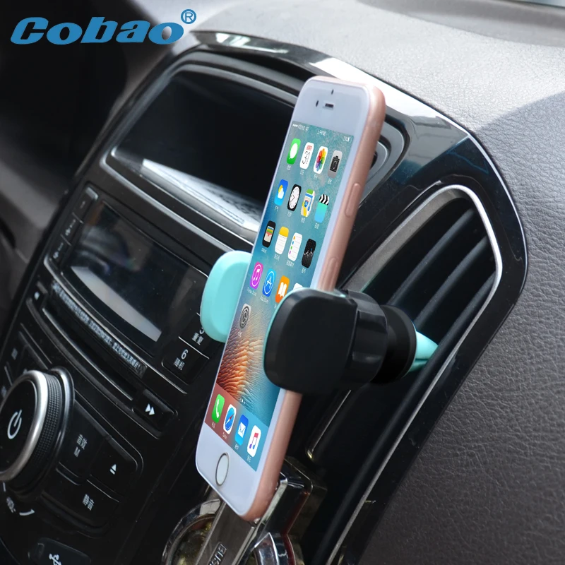Cobao Универсальный Автомобильный держатель для мобильного телефона Подставка 2 в 1