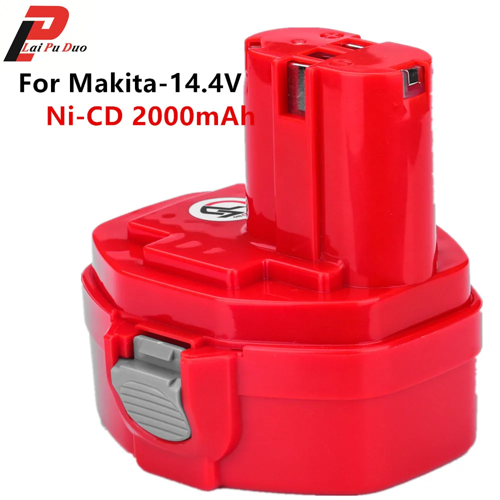Ni CD 14 4 Ач для Makita 2000 В 1433 мАч аккумулятор электроинструмента 1434 1435 193158 1435F 192699 A 3 1051D