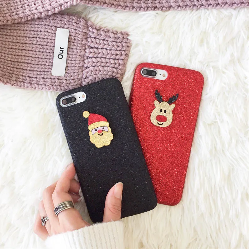 Роскошный яркий чехол с блестками для сотовых телефонов Iphone X iphone 6 6s 6plus 7 8 8plus
