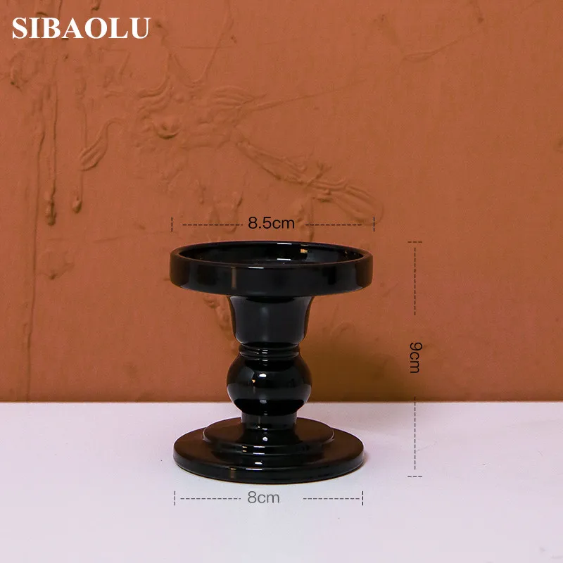 

Decoration Crystal Wedding Centerpieces Glass 3 Home Decoration Candle Stand Nordic INS Candle Holder Nordic Modern Candlestick